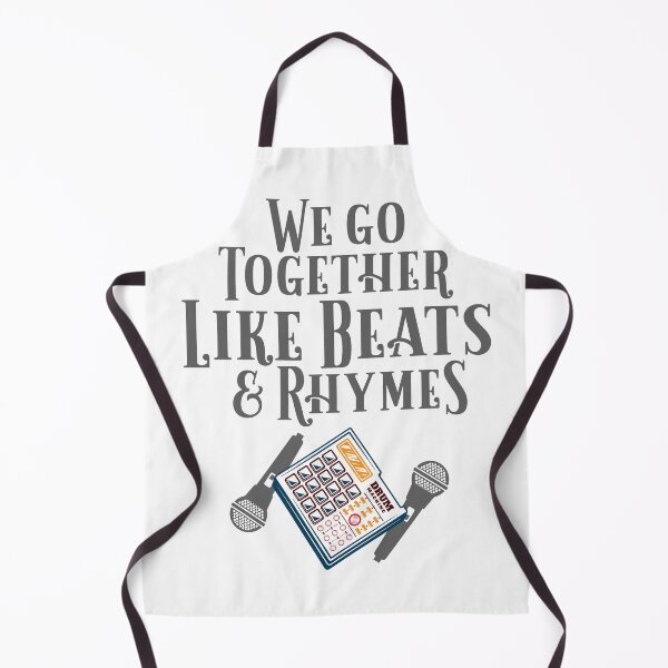 Artikelvorschau, Wir gehen zusammen wie Beats und Rhymes, Beat Machine und Microphone entworfen und verkauft von artofdjshop.