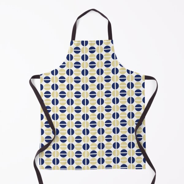 Item preview, Geometric Circles (navy blue/cream) designed and sold by Design Minds Boutique.