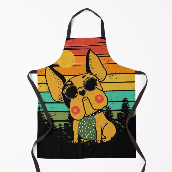 Item preview, Stylish Dog With Retro Vintage Sunset designed and sold by Ribsa.