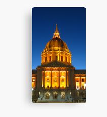 San Francisco City Hall Canvas Print