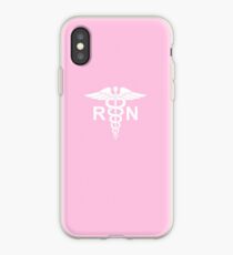 Registered Nurse Pink iPhone Case