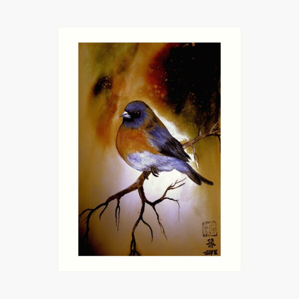 Sitting Up At Night Art Print