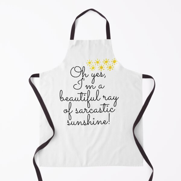 Item preview, Oh yes, I'm a beautiful ray of sarcastic sunshine! funny design designed and sold by RKSDesigns.