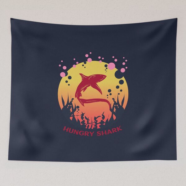 Item preview, Hungry Shark designed and sold by ReshenNY.