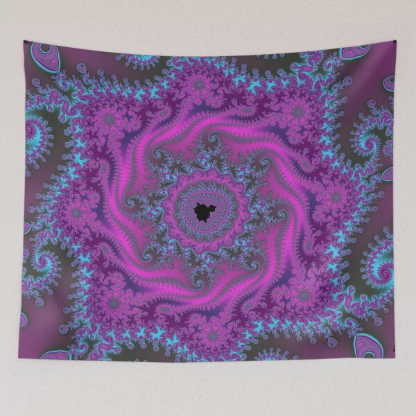 Item preview, Pink and Teal Fractal Ropes designed and sold by Edward L Anderson RMCP.