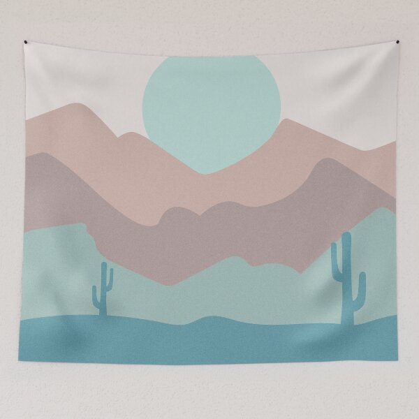 Item preview, Modern Minimalist Aesthetic Landscape - Neutral 02 designed and sold by LophiiCreations.