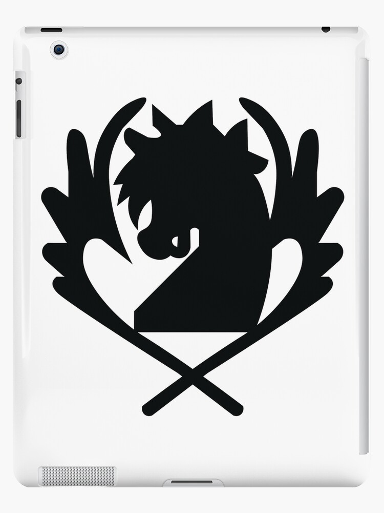 Blue Pegasus Fairy Tail Logo Handmade Ipad Case Skin By Gaalaxyz Redbubble