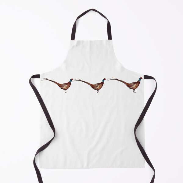 Pheasant Fan Apron