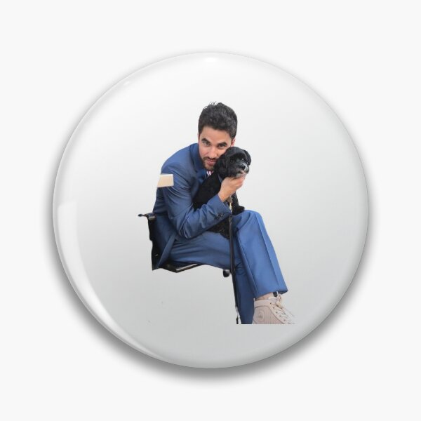Item preview, darren criss w a puppy designed and sold by Olivia Soble.