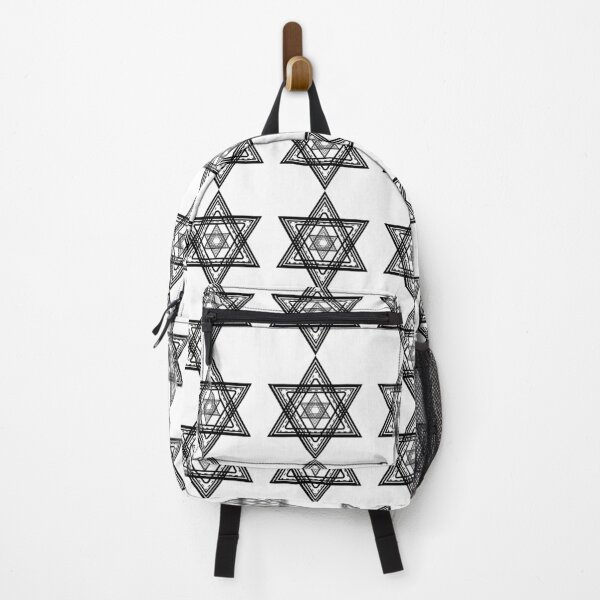 Item preview, Black and White Star of David designed and sold by ehadams.