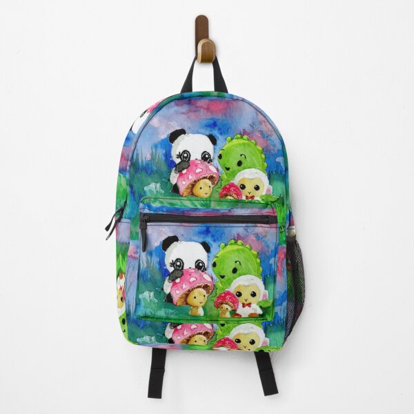 Item preview, Dino & Panda Watercolour Paintings: Mushroom Friends designed and sold by Dino & Panda Studios.