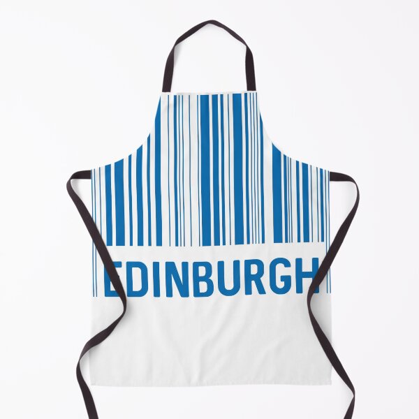 Item preview, Edinburgh Bar Code Design (Scottish Saltire Blue) designed and sold by MacPean.