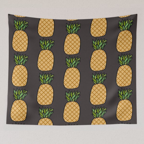 Item preview, pineapple doodle designed and sold by graphicgal.