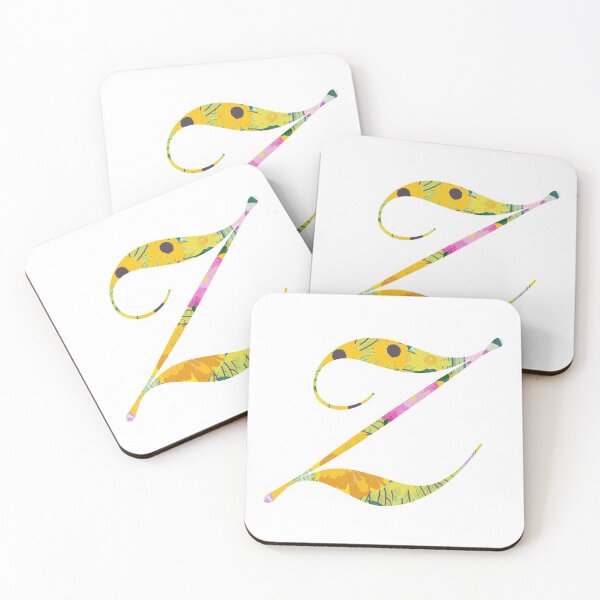 Item preview, Monogram Floral Cursive Letter Z designed and sold by sporadicdoodlin.