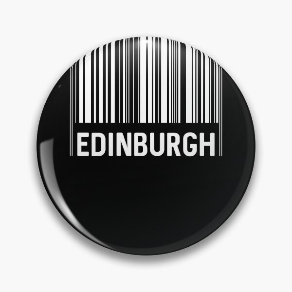 Item preview, Edinburgh Bar Code Design (White) designed and sold by MacPean.