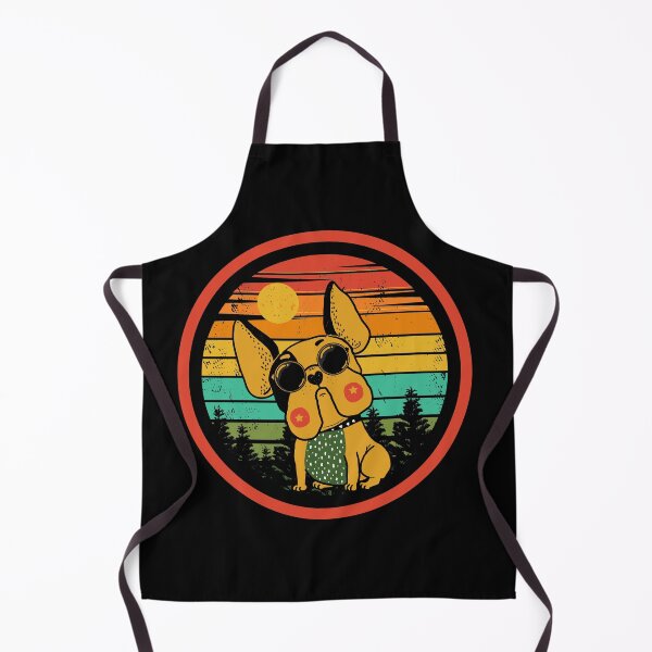 Item preview, Stylish Dog With Retro Vintage Sunset designed and sold by Ribsa.