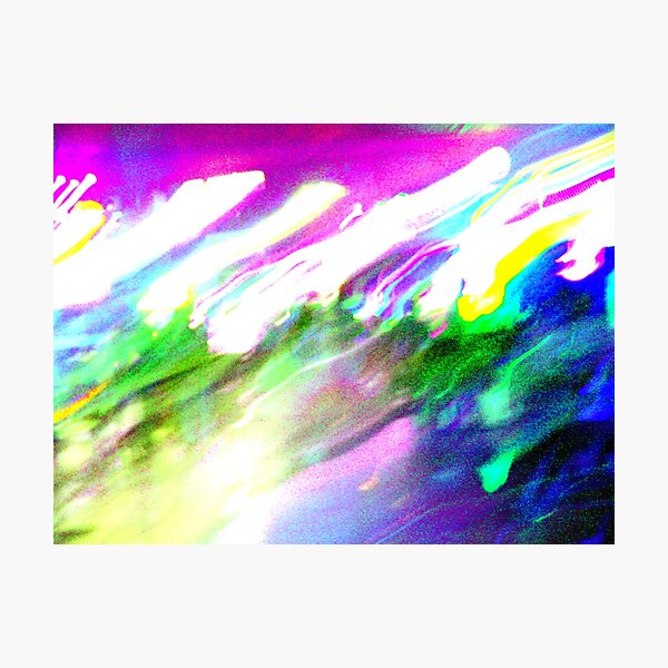 Rainbows at the speed of Light Photographic Print