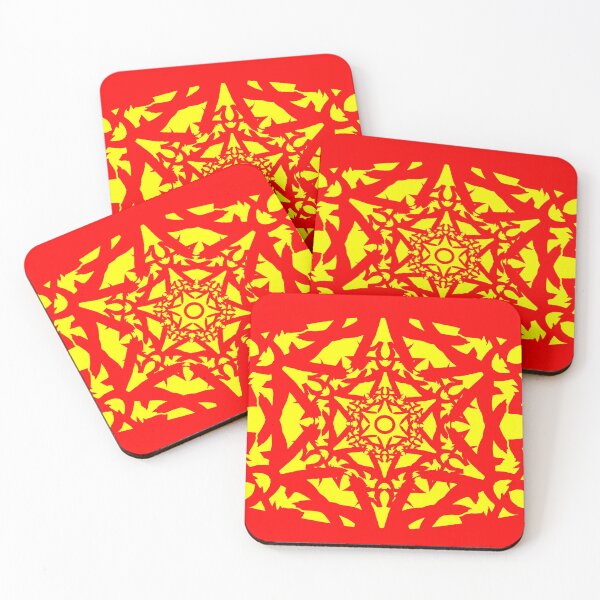 Item preview, Yellow Red Abstract Design. designed and sold by SourDot.