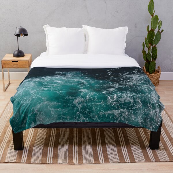 Item preview, Deep Blue Ocean Waves // Patrones de la naturaleza designed and sold by Onsenryu.