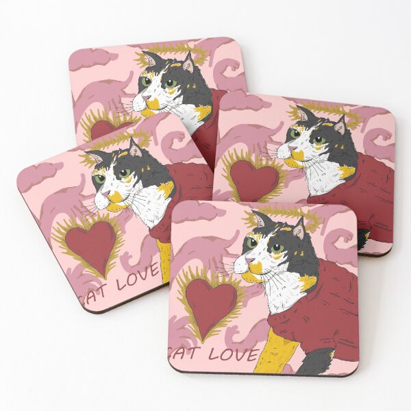 Item preview, feline love designed and sold by ragnacold.