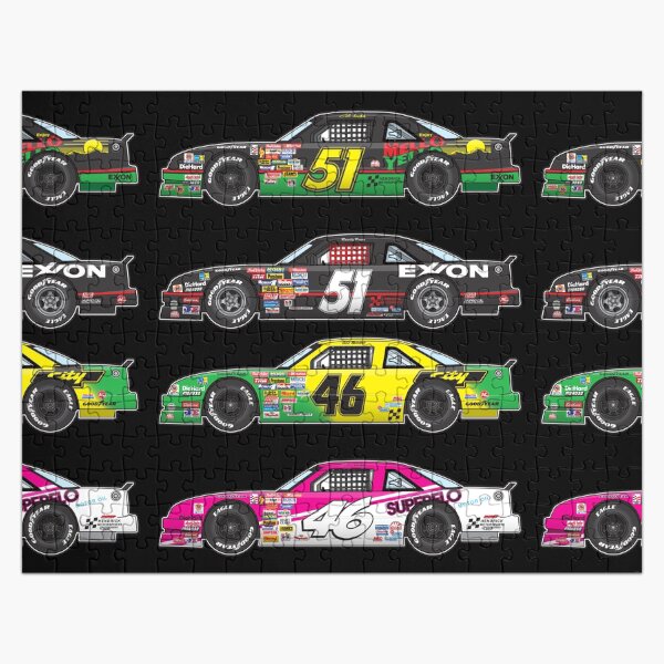 Aperçu de l'œuvre Illustration de la collection de voitures Days of Thunder, Cole Trickle, Rowdy Burns créée et vendue par BFXIII.
