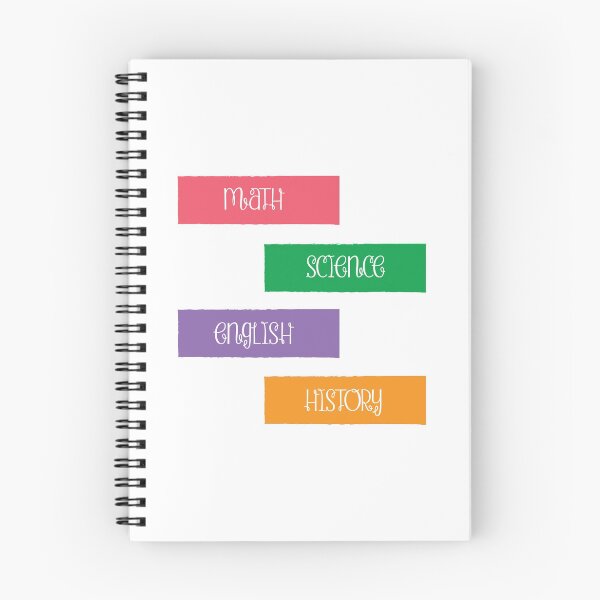 Item preview, School Subject Sticker Pack: 1 (Script) designed and sold by CM-PD.