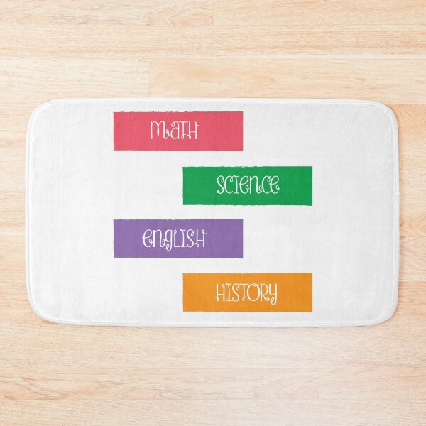 Item preview, School Subject Sticker Pack: 1 (Script) designed and sold by CM-PD.