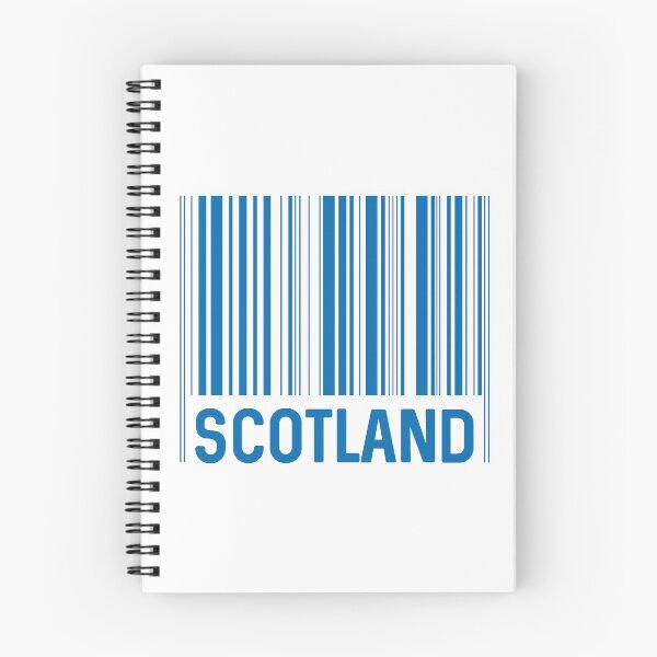 Item preview, Scotland Bar Code Design (Scottish Saltire Blue) designed and sold by MacPean.