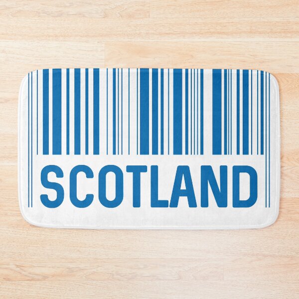 Item preview, Scotland Bar Code Design (Scottish Saltire Blue) designed and sold by MacPean.