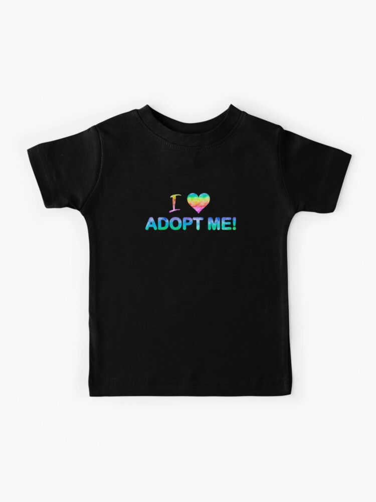 I Love Roblox Adopt Me Kids T Shirt By T Shirt Designs Redbubble - i love roblox t shirt roblox