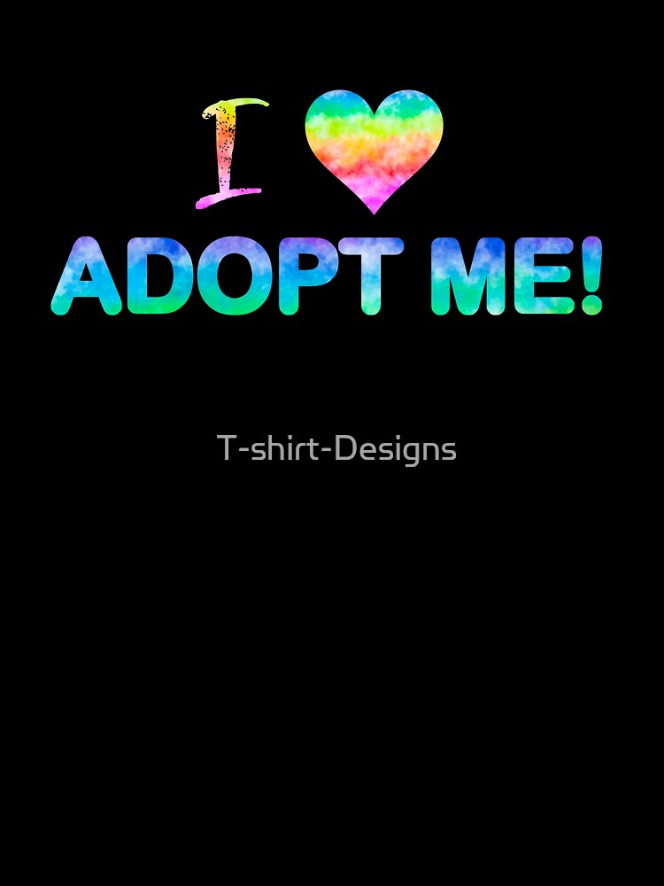 I Love Roblox Adopt Me Kids T Shirt By T Shirt Designs Redbubble - roblox heart decals roblox free merch
