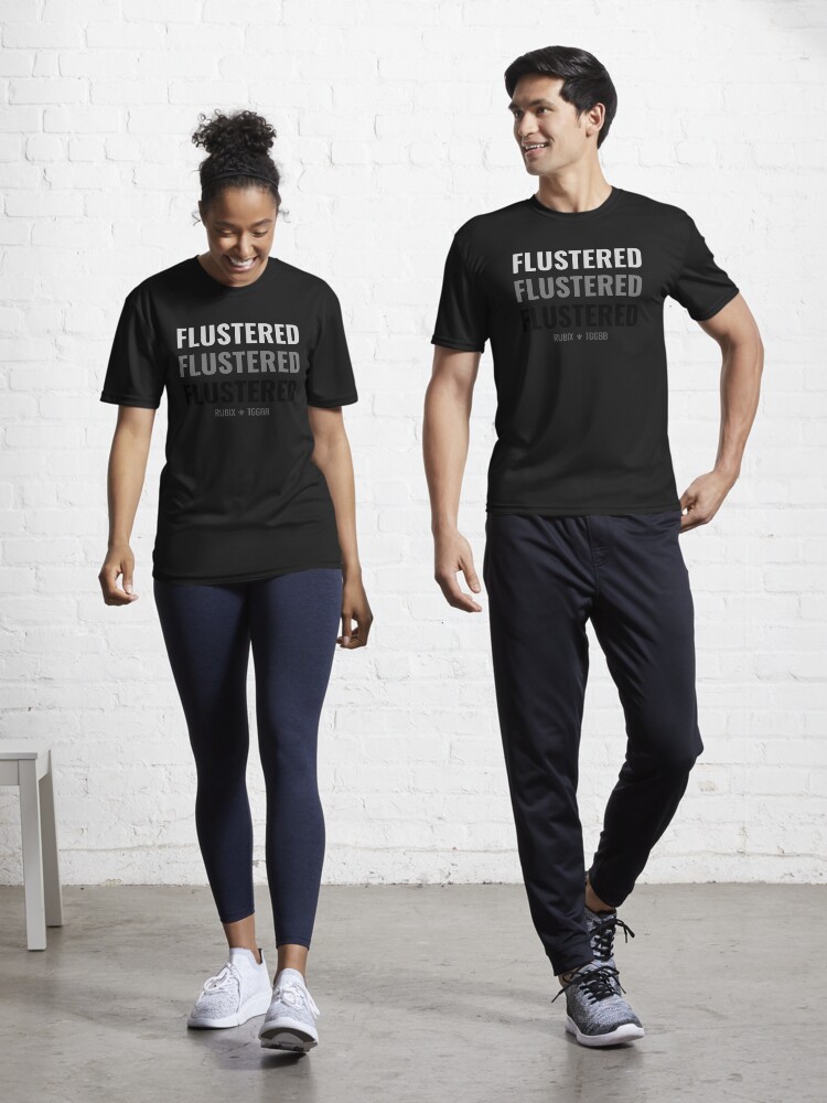 Thumbnail 1 of 7, Active T-Shirt, Flustered designed and sold by RubixCube89201.