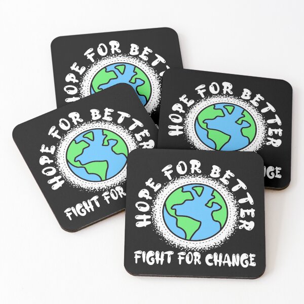 Item preview, Hope for better but Fight for change designed and sold by Salkian.
