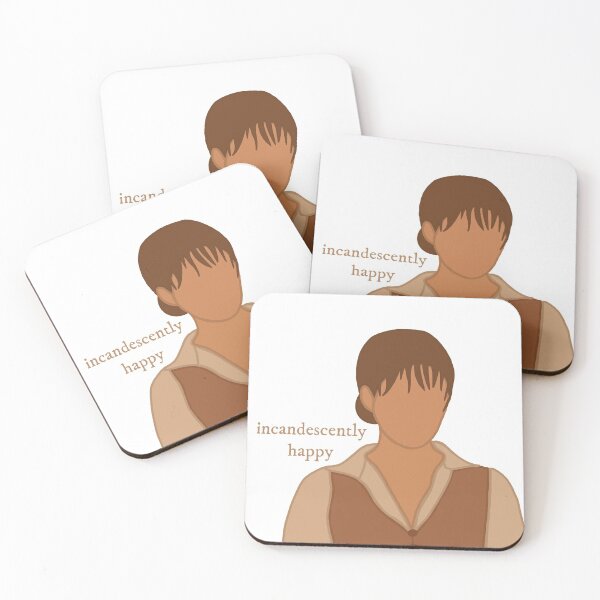 Item preview, incandescently happy - pride and prejudice (2005) quote designed and sold by Mayme.