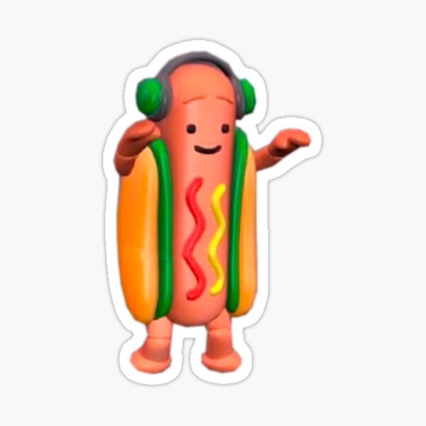 &ldquo;Hot Dog Meme&rdquo; Sticker by aMemeStore | Redbubble