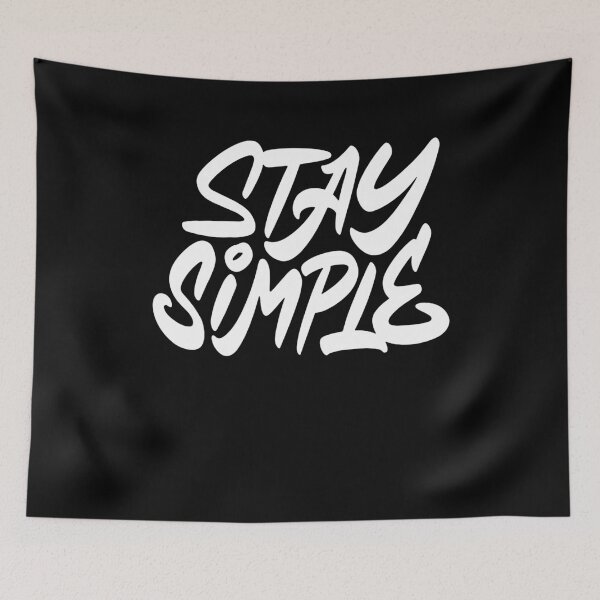 Item preview, Stay simple designed and sold by Zagach Letters.