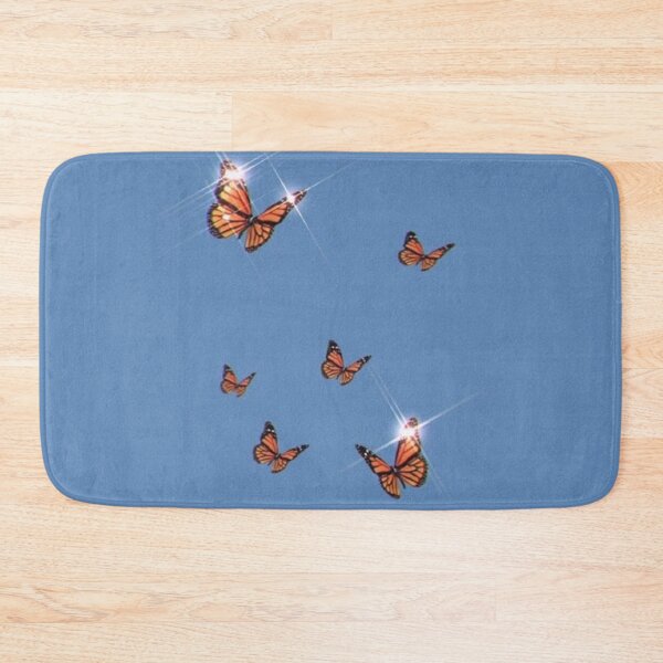 Item preview, Vintage Aesthetically pleasing sparkle butterflies clear blue sky designed and sold by samararibas.