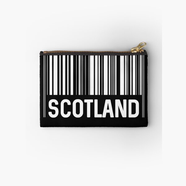 Item preview, Scotland Bar Code Design (White) designed and sold by MacPean.