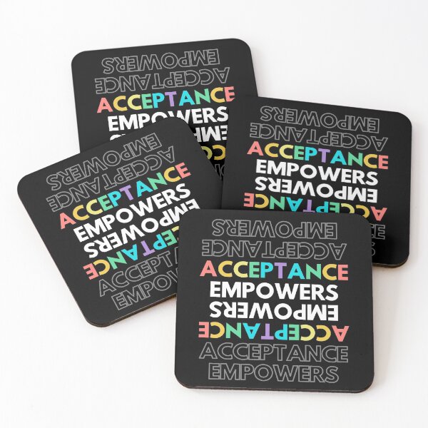 Item preview, Acceptance Empowers | Rainbow Colors designed and sold by KauzSL.
