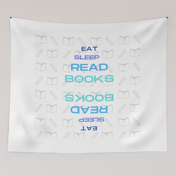 Item preview,  Eat Sleep Read Books double Blue designed and sold by kyds.