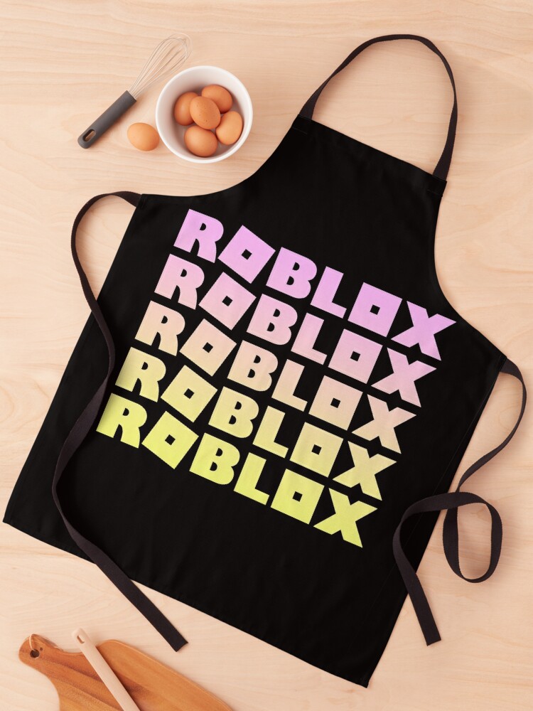 Roblox Pink And Gold Apron By T Shirt Designs Redbubble - roblox apron t shirt