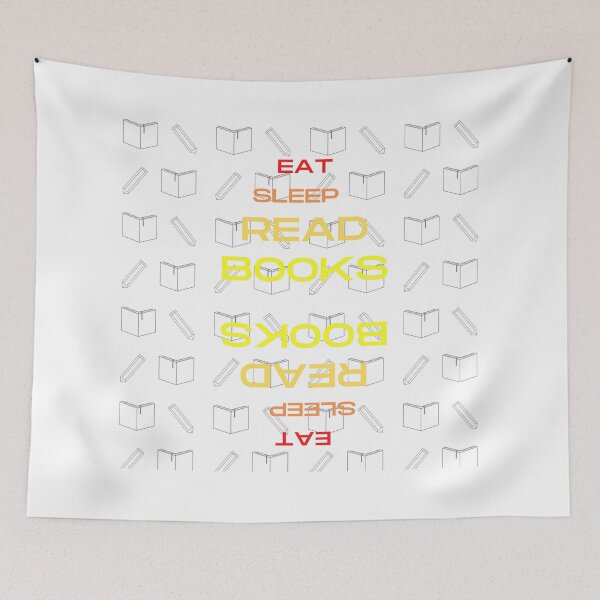 Item preview, Eat Sleep Read Books double Red Yellow designed and sold by kyds.