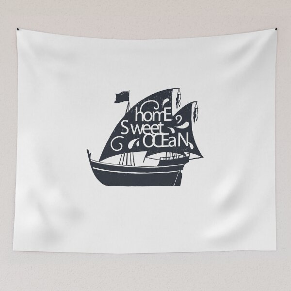 Item preview, Home Sweet Ocean designed and sold by MisterGooseShop.