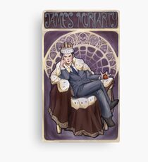 Villain Nouveau- Jim Moriarty Canvas Print