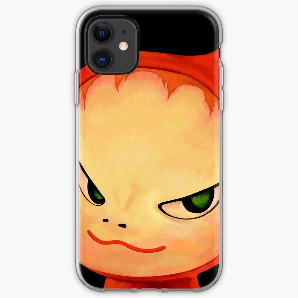 YOSHITOMO NARA | COSMIC GIRLS EYES OPENED Eyes closed iPhone Soft Case