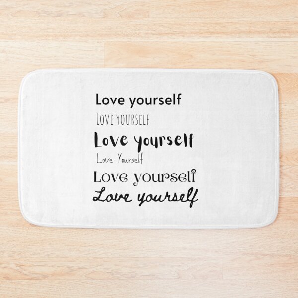Item preview, Love Yourself designed and sold by PetitePeche.