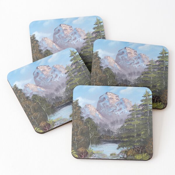 Item preview, Mountain Sunrise oil painting designed and sold by AvaFallArts.