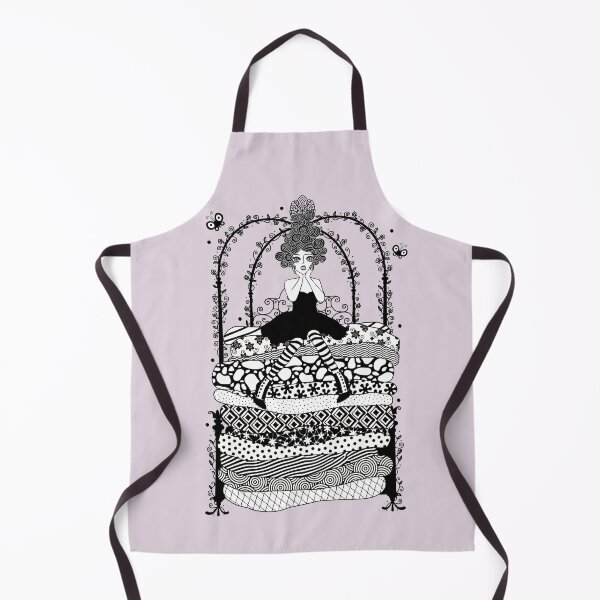 Item preview, The Princess and the Pea black lines designed and sold by PattiHopkins.