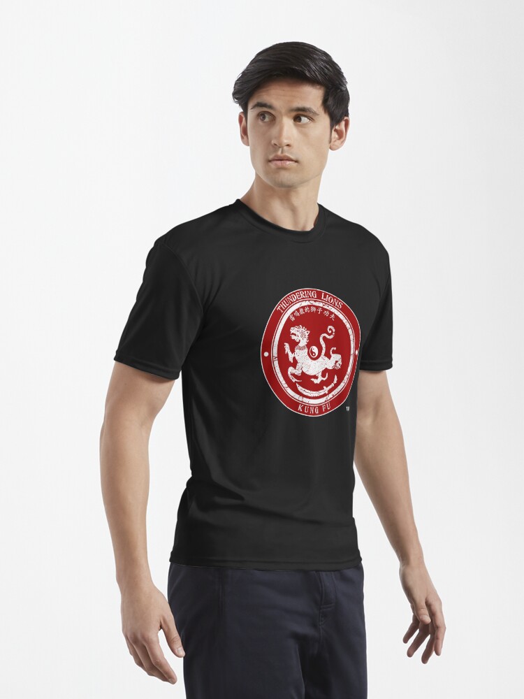 Thumbnail 3 of 7, Active T-Shirt, Thundering Lions Red Logo designed and sold by RodneyStyle.