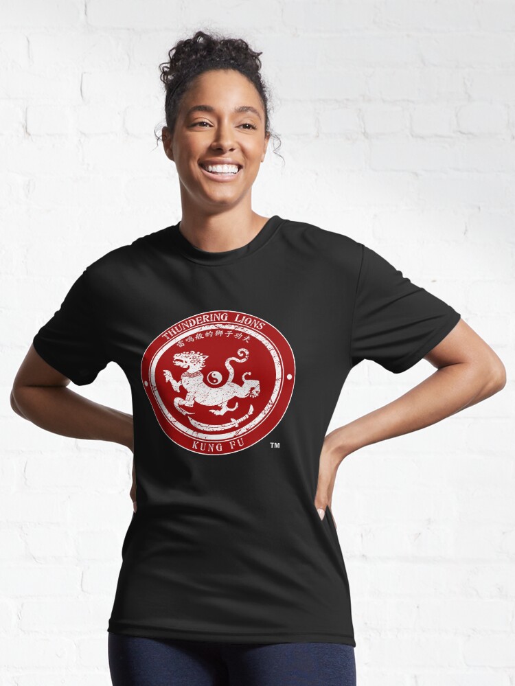 Thumbnail 6 of 7, Active T-Shirt, Thundering Lions Red Logo designed and sold by RodneyStyle.
